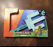NERF Super Soaker Minecraft Trident Water Squirting Toy