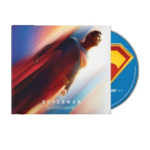 Superman 2025 Soundtrack CD Mondo John Murphy David Fleming Rare LTD, Sold Out! - Image 3 of 4