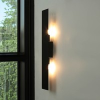 Wandlampe Modern Metall 50 Cm Lang Flach Indirektes Licht Wandleuchte Wohnzimmer