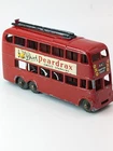 MATCHBOX LESNEY Moko 56a London Trolleybus BLACK POLES vintage diecast toy car