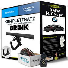 Für BMW i4 Coupe Typ G26 Anhängerkupplung abnehmbar +eSatz 7pol 2021 - jetzt NEU