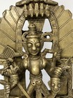 Antique Bronze ￼Durga Mahishasura Mardini Bronze Statue India 8.5” — photo 10