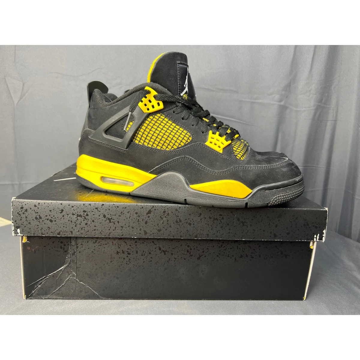 Las mejores ofertas en Jordan 4 Retro Mid Thunder | eBay