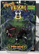 Spider-Man/Venom SPIDER-CARNAGE Along Came A Spider Action Figure Toy Biz (40M)