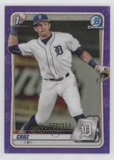 2020 Bowman Draft Chrome Purple Refractor 88/250 Trei Cruz #BD-11 ii1