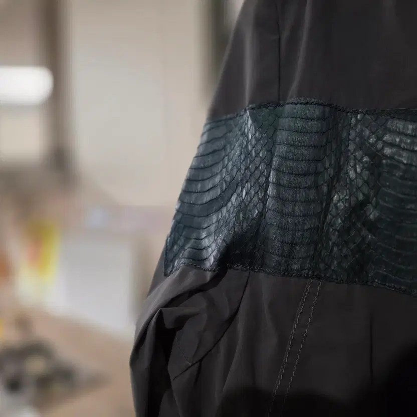 Lanvin Paris Python Trimming Semi-Transparent Jac… - image 3