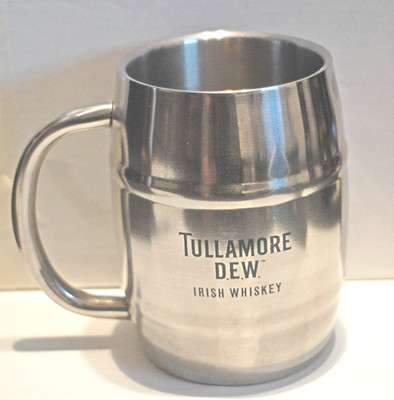 Tullamore DEW Irish Whiskey Stainless Barrel Mug Mule 13 floz