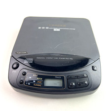 Fisher PCD-PML Personal Compact Disc CD Player EES 1 Bit Opti Trac Tested Works