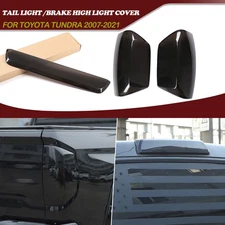 Smoked 3RD Brake Tail Light Lamp Cover Trim Fits 14-21 Toyota Tundra Accessories