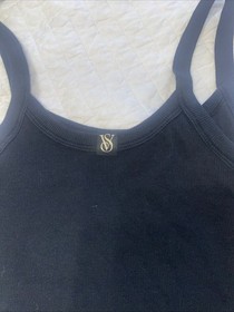 Lot Of 7 Victoria&rsquo;s Secret Lounge Sleep Tanks Camis XS S Black Pink White Ribbed