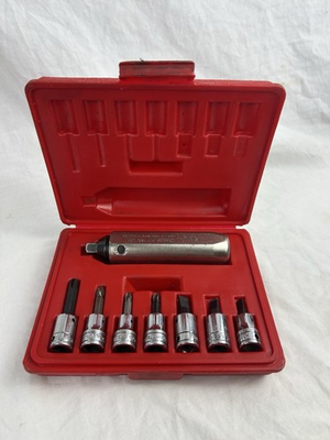 #ad Snap On PIT120 8pc 3 8quot; Drive Impact Driver Set w Case $149.99