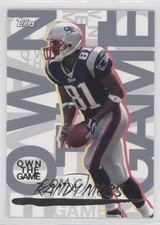 2008 Topps Own the Game Randy Moss #OTG-RM HOF 1z6