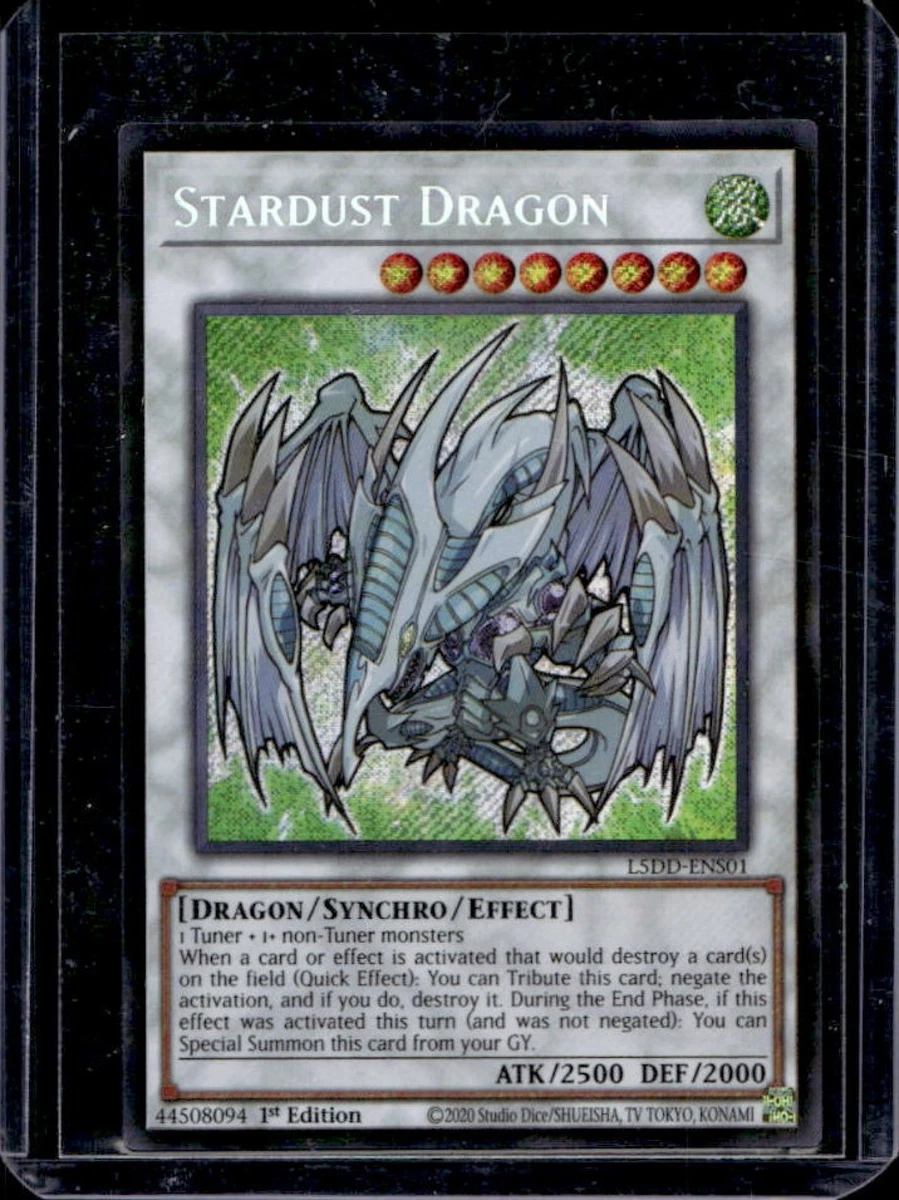Stardust Dragon Yu-Gi-Oh! TCG Secret Rare Individual Collectible
