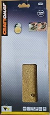 Craftomat Schleifblätter 10 Stück, 115x280 mm, Körnung 40, gelocht