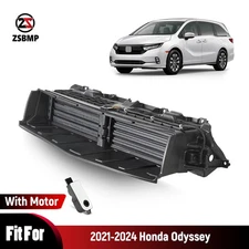 Front Radiator Grille Shutter For 2021-2024 Honda Odyssey Air Intake W/ Motor