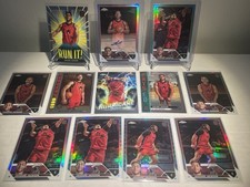 Jahzare Jackson 12x 2023-24 OTE Topps Chrome Overtime Elite 1x Auto 4x Inserts