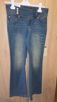Rue21 NEW Low Rise Bootcut Jeans Size 10 Stretch 