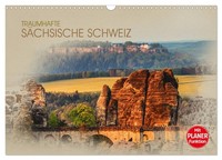 "Calendar 2027 · US Version · Dreamlike Saxon Switzerland (Wall Calendar 2027 17\""