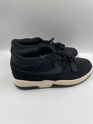 Nike Air Alpha Force 88 Mens Suede Athletic Shoes Sneakers Size 10.5 Black