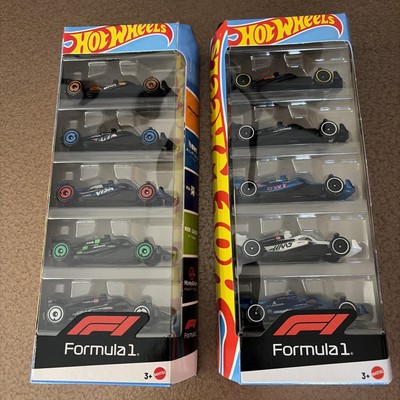 Hot Wheels  Formula 1  F1  5 Pack  Lot Of 2  Five Packs 2024 & 2025