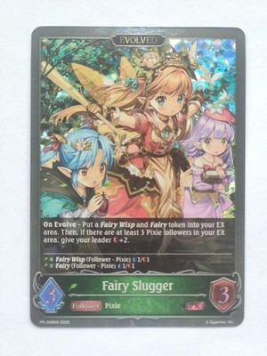 Fairy Slugger Evolved PR-348EN 2025 Promo Shadowverse: Evolve Karte