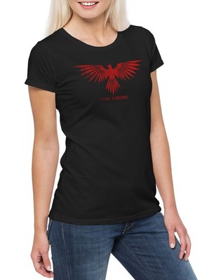 Eagle Logo House Damen T-Shirt L Sale Science Fiction Sci-Fi Logo Atreides
