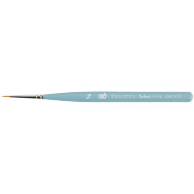 3 Pack Princeton Select Synthetic Brush-Petite Round Size 5/0 MR-5/0