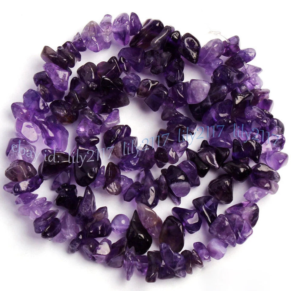 Natural Multiple Gravel Gemstone Irregular Nugget Chip Loose Beads 15'' Strand - Image 2 of 4