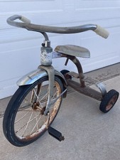 Vintage Deco Style Tricycle Lovely Antique Patina