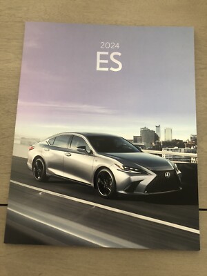 2024 LEXUS ES 54-page Original Sales Brochure