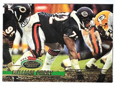 WILLIAM PERRY Chicago Bears 1993 Topps Stadium Club Football Card #470