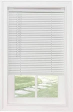 1" Aluminum Mini Blinds in White