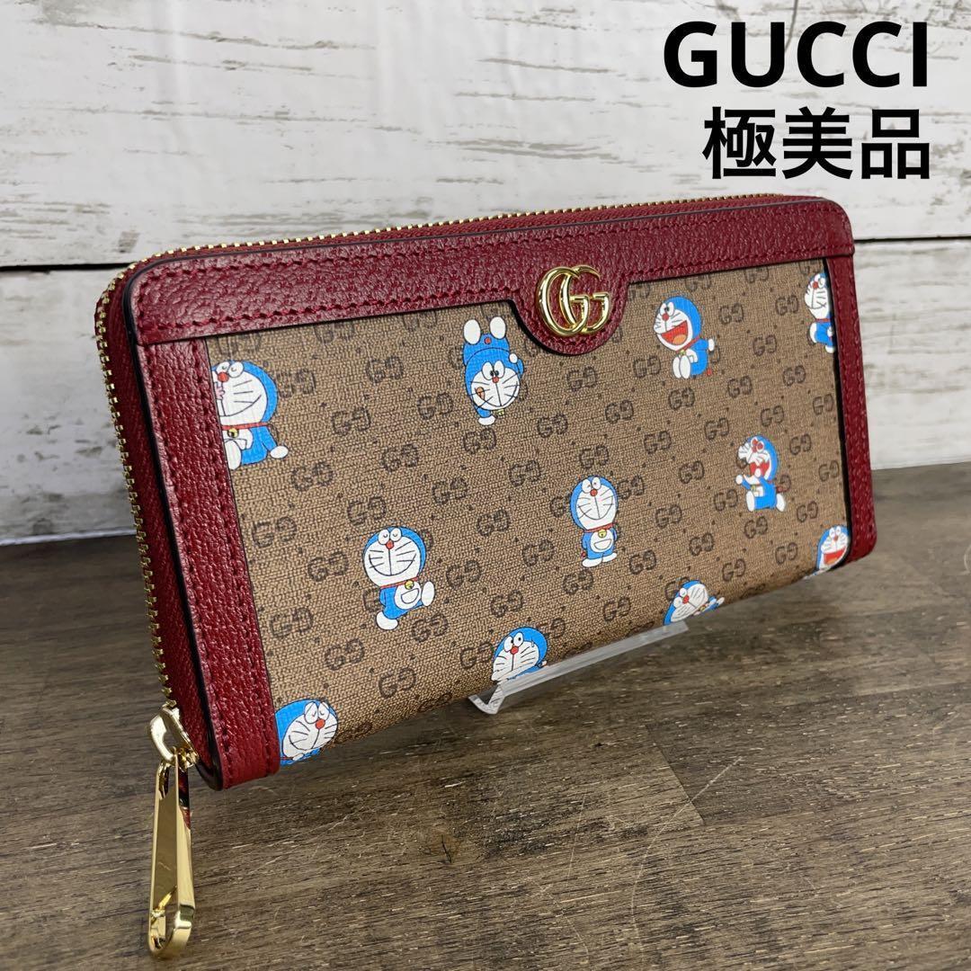 Goku Gucci Doraemon Collaboration Long Wallet Mini Gg… Gem