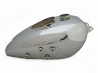 AEspares 1936 BSA Blue Star Empire Star Q8 Stahl Kraftstofftank Verchromt Ecs