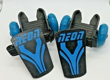 Yvolution Neon Blue Adjustable Skate Street Rollers Size Ages 6 Wheels Light Up