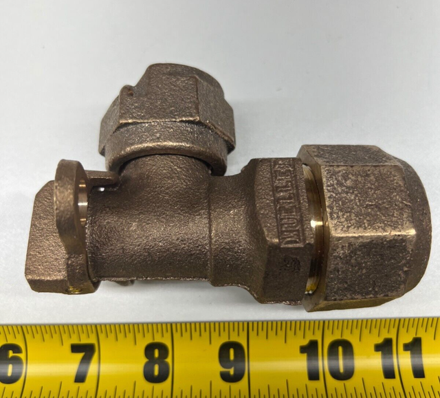 Mueller B24258 Ball Angle Meter Valve Gold for sale online eBay