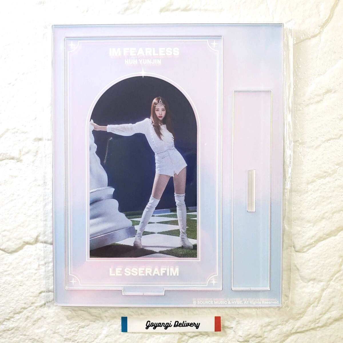 LE SSERAFIM YUNJIN Aurora Acrylic Stand FEARLESS Japan POP