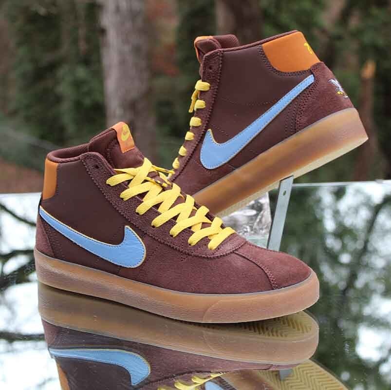 Nike SB Bruin High Why So Sad Women's Size 10.5 Chocolate Nike SB Bruin High Why So Sad Women's Size 10.5 Chocolate