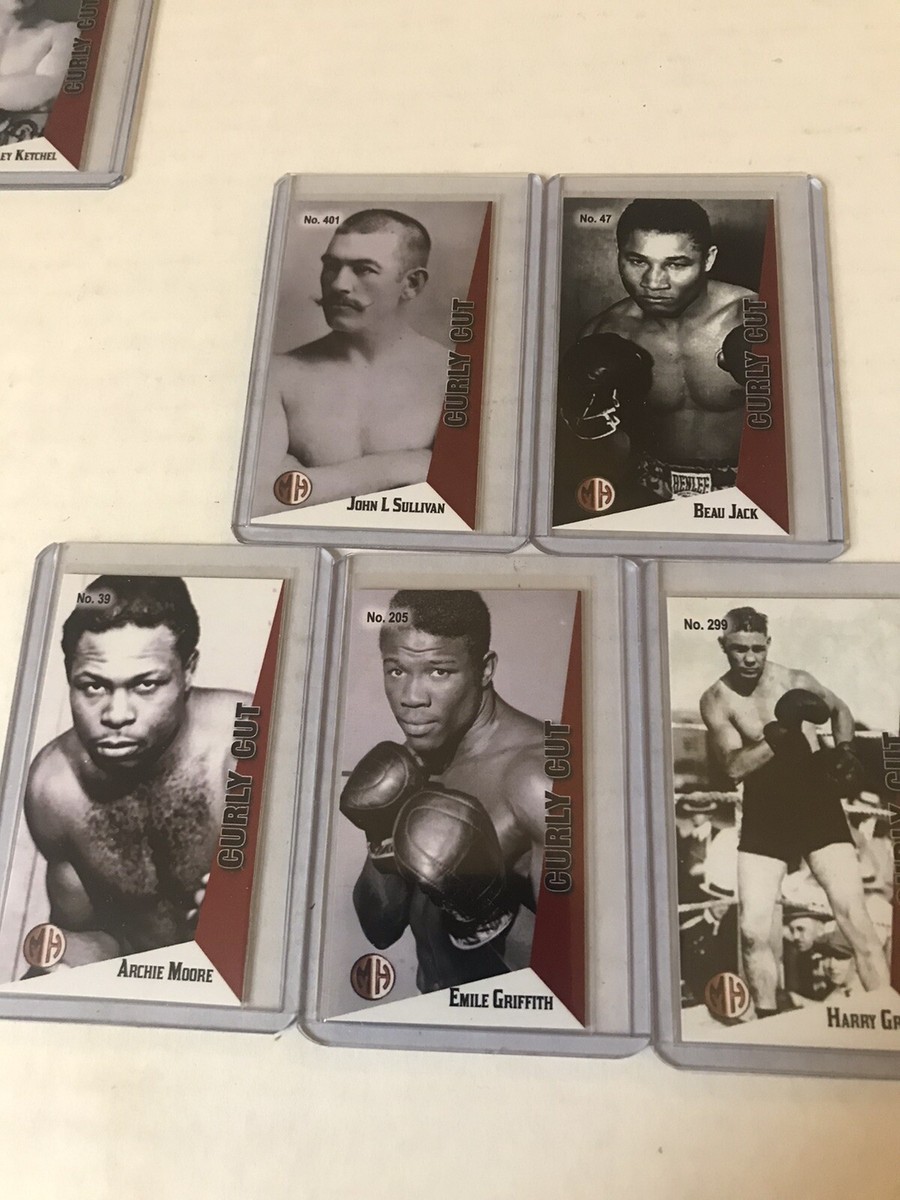 LOT 5 Millhouse Tobacco Boxing # /3, W/ GREB ARCHIE MOORE JOHN L SULLIVAN ++