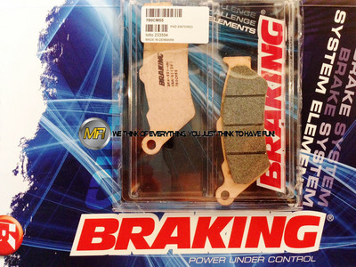 F�R BMW F 650  1999 99 Bremskl�tze Bremsbel�ge VORNE SINTER BRAKING