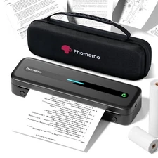 Compact & Rechargeable M832 Wireless Printer - Perfect for Travel & Office Needs