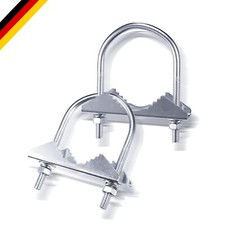 SAT Doppelschelle Mastschelle Korrosionsschutz für Outdoor Antennen