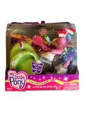 My Little Pony Friendship Ball Ice Dancing With Glitter Glide G3 2004 In Box