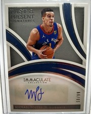 2021-22 Immaculate Past And Present Signatures Auto Michael Porter Jr /99