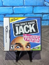 You Don't Know Jack (Nintendo DS, 2011) Game, Case, and Instruction Manual