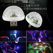 Lotto x3 tre pezzi Luce Led RGB Effetto Discoteca Feste Party Eventi x prese USB