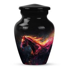 Horse Urn Funeral Ash Cremation Repository for Men Keepsake