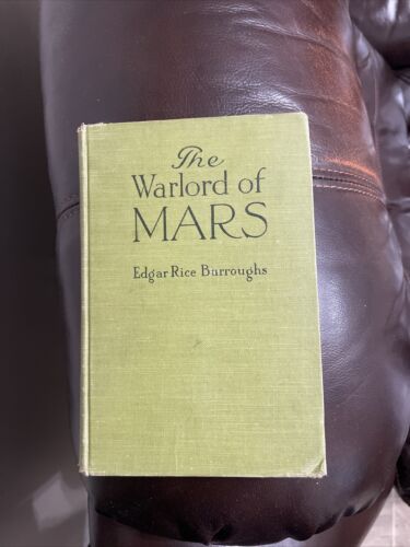 The Warlord of Mars by Edgar Rice Burroughs 1919 Grosset & Dunlap Hardcover - Picture 1 of 13