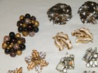 Lovely Vintage Lot (10) CLIP-ON EARRINGS Star~Sarah Coventry~Japan — photo 5