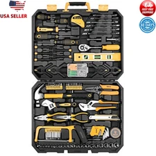 228 Piece Tool Set Socket Wrench Auto Repair Kit Portable Storage Case New